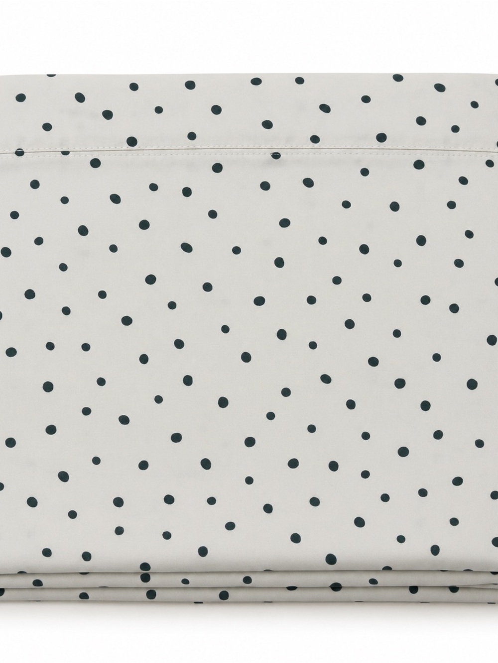 Sleep Number 300TC Long Staple Cotton Cal King Flat Sheet Polka Dot